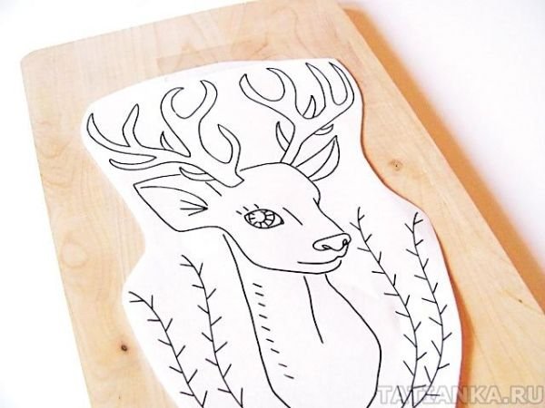 Трафареты для выжигания по дер