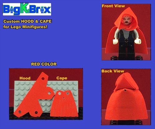 Лего человечек в капюшоне