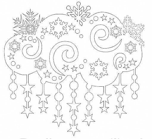 Ажурные украшения на окна