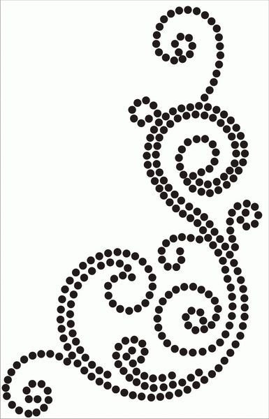 Трафареты для страз