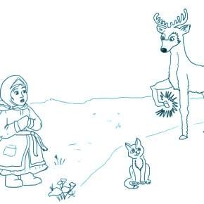 Серебряное копытце раскраска для детей