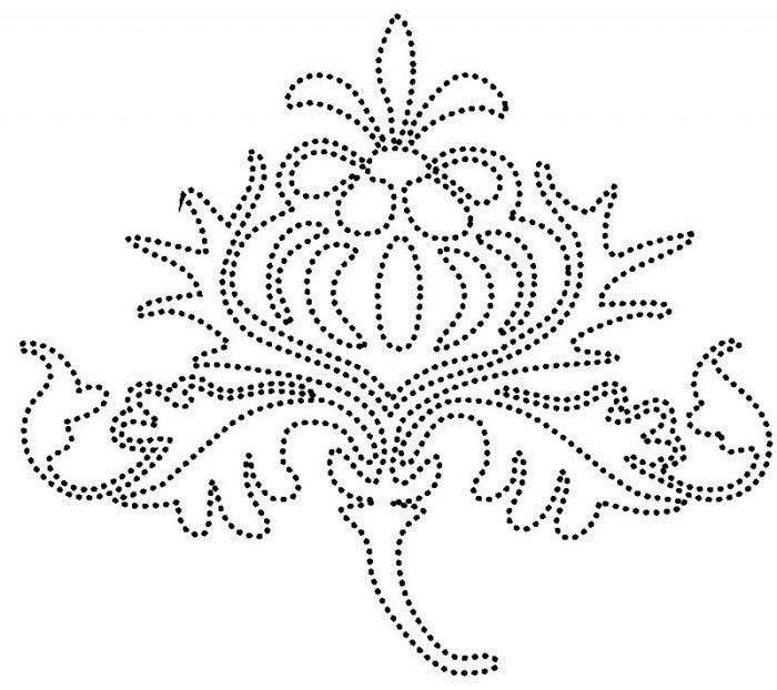 Узоры для точечной росписи контурами