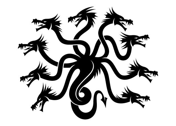 Лернейская гидра символ