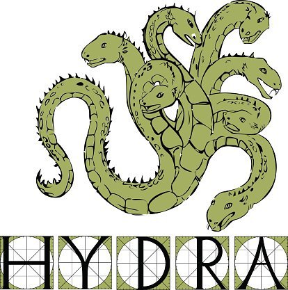 Гидра рисунок