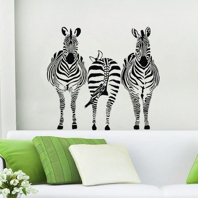 Трафареты для стен Зебра