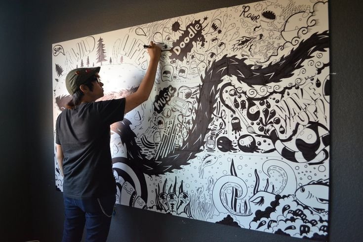 Живопись на стенах