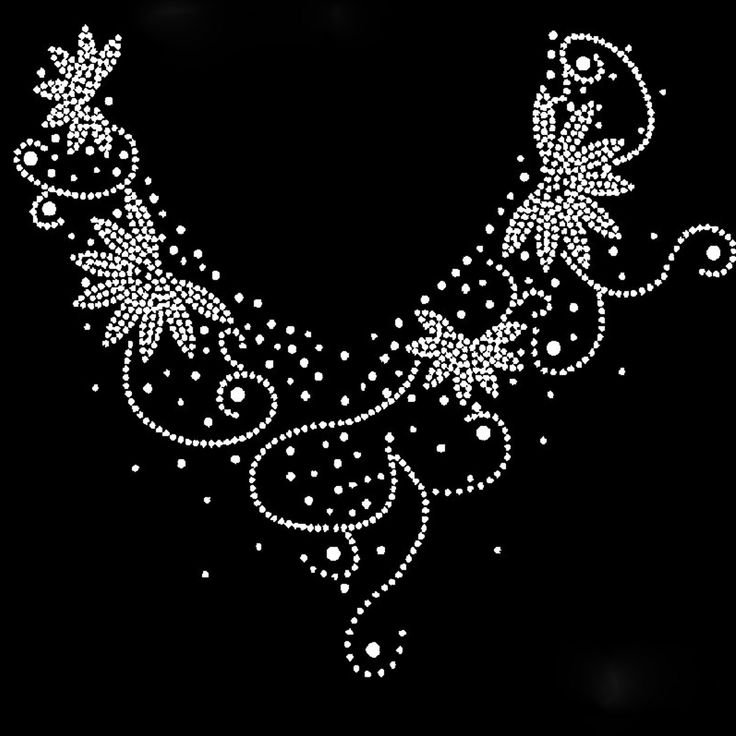 Узоры из страз