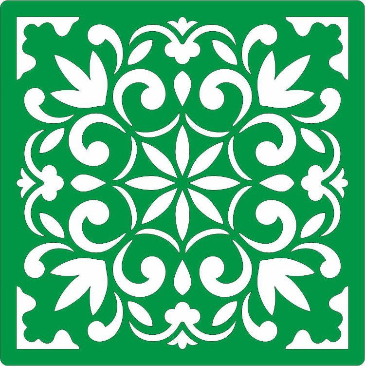 Трафарет для плитки