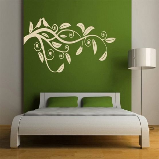 Большие трафареты для стен под покраску