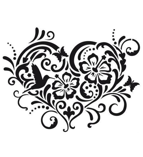 Шаблоны узоров для декора