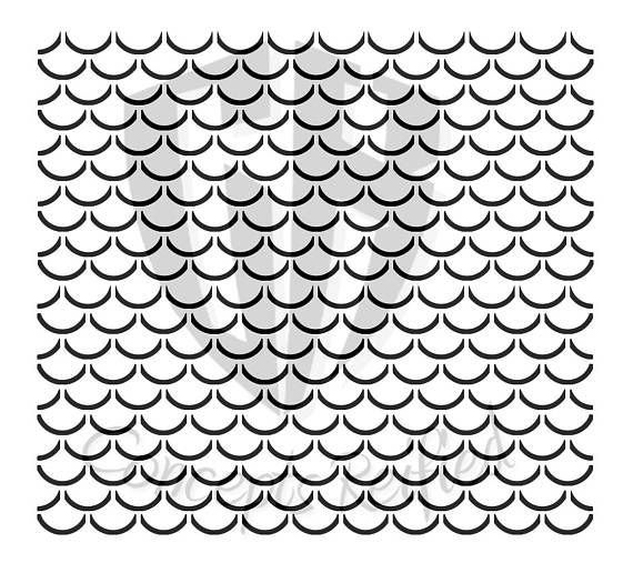 Орнамент чешуя