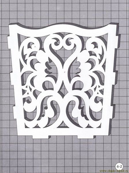 Прорезная пропильная резьба по дереву