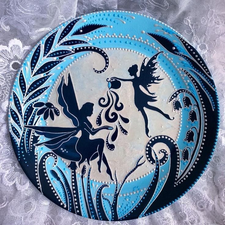 Роспись контурами