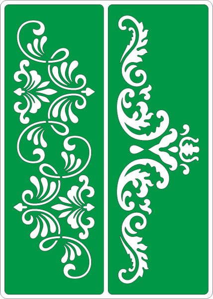 Клеевые трафареты