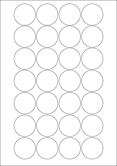 Круглые наклейки