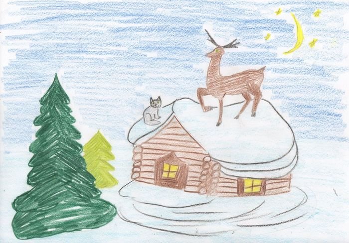 Иллюстрация к сказке серебряное копытце 4 класс