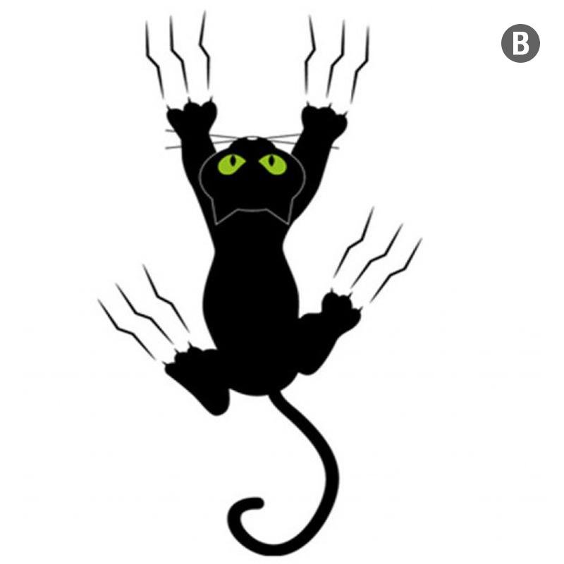 Силуэты кошек на стену