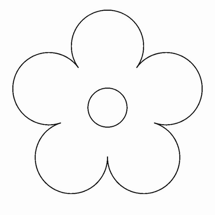 Трафарет "цветы"