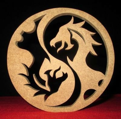 Дракон из фанеры