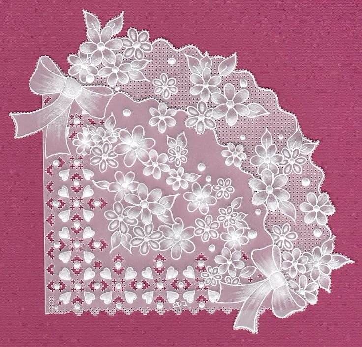 Техника рукоделия пергамано