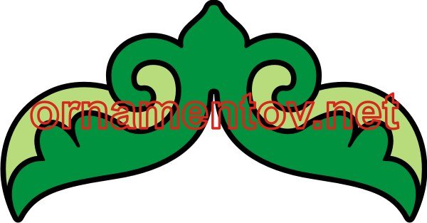 Татарский орнамент рисунок