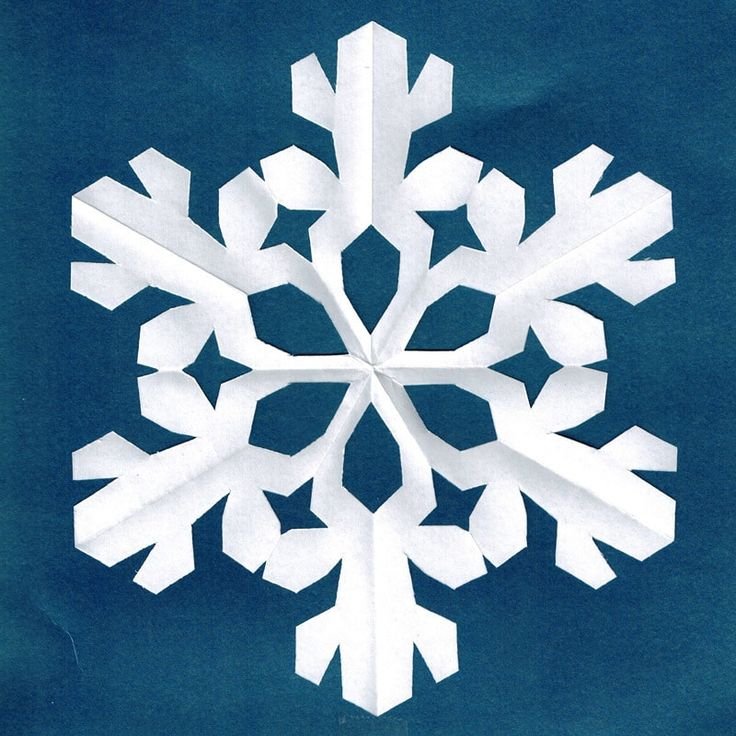 Снежинки на окна