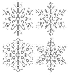 Маленькие снежинки