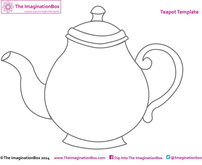 Трафарет "чайник"
