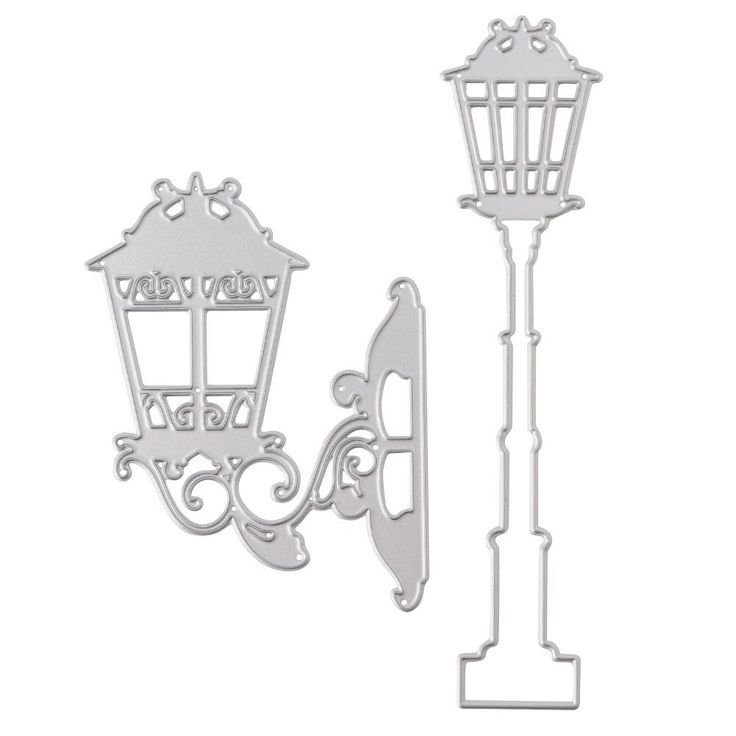 Фонарь трафарет