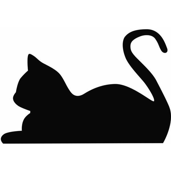 Трафарет кошки