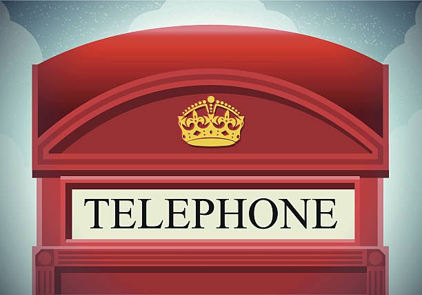 Надпись telephone