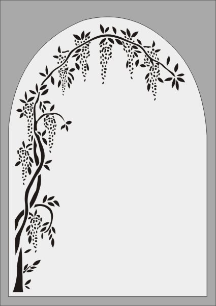 Узоры в виде арки