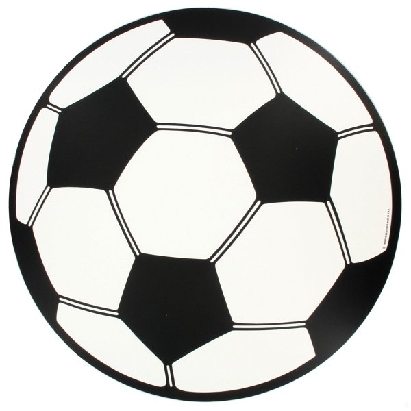 Футбольный мяч для печати