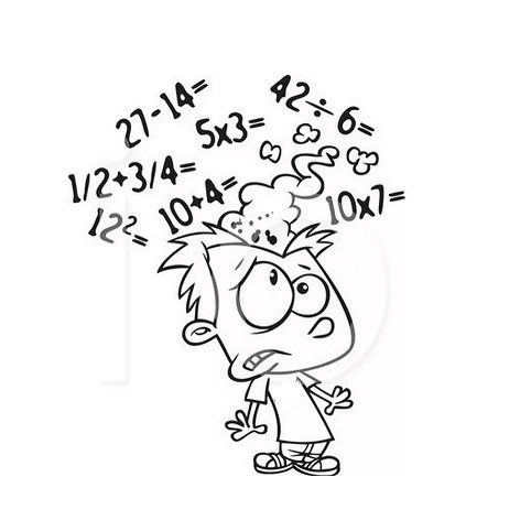 Рисунок на тему математика
