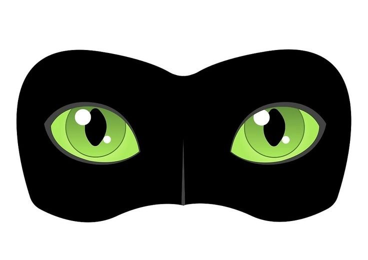 Кот Нуар маска