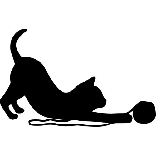 Силуэт кошки