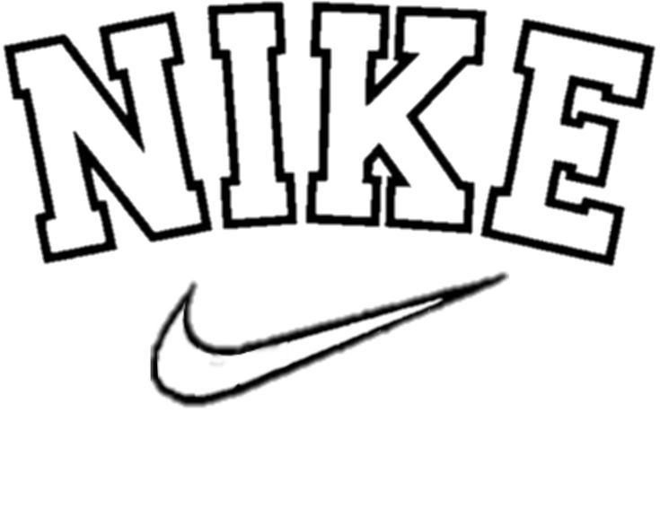 Nike надпись