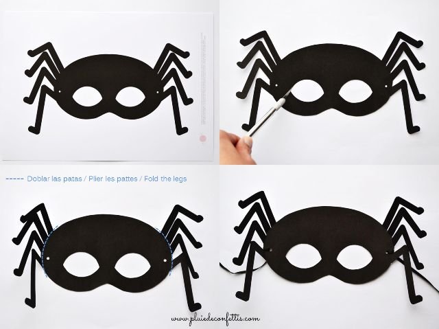 Маска паучка