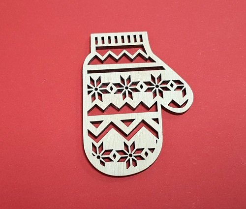 Варежка для украшения окон