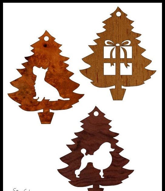 Елка для выпиливания