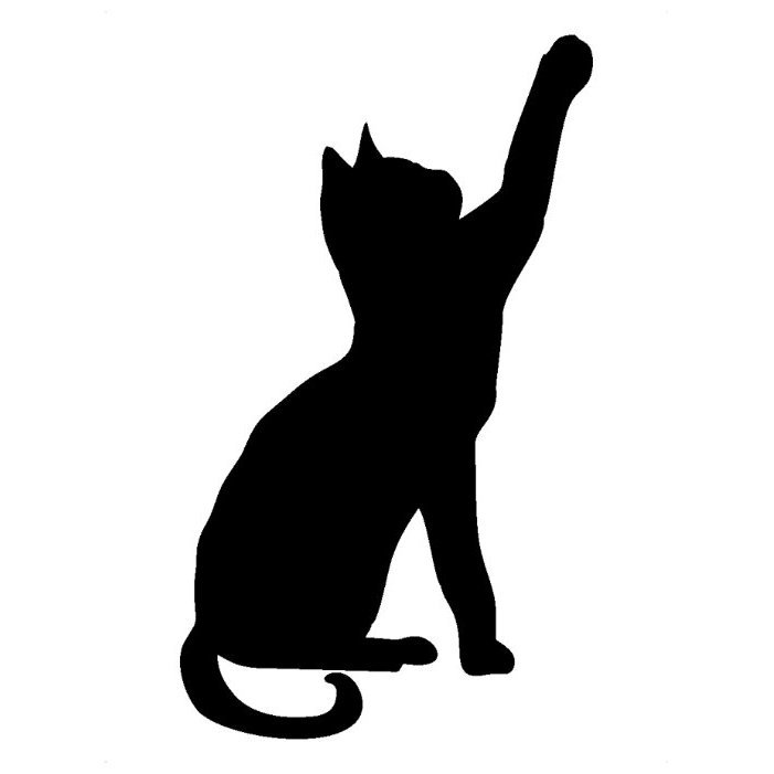 Силуэт кошки
