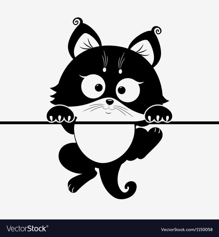 Кошка вектор