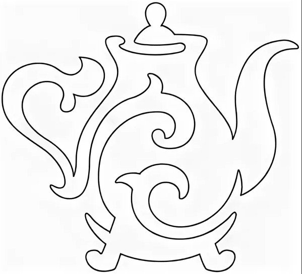 Орнамент трафарет