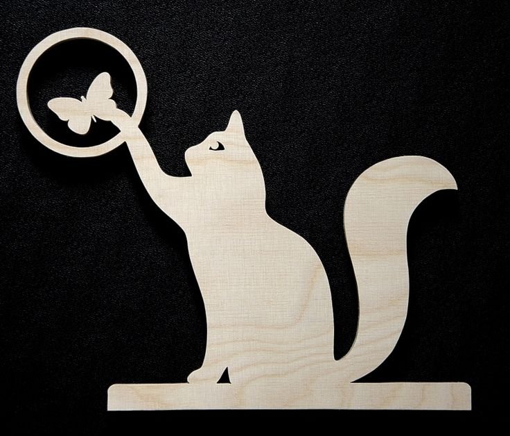 Кошка из фанеры