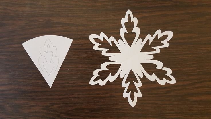 Шаблоны снежинок