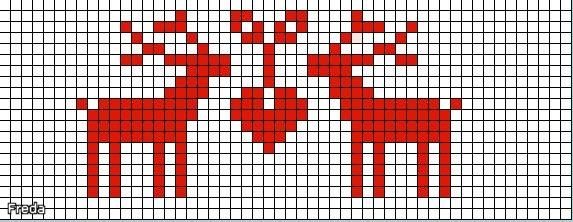 Фенечка с оленем