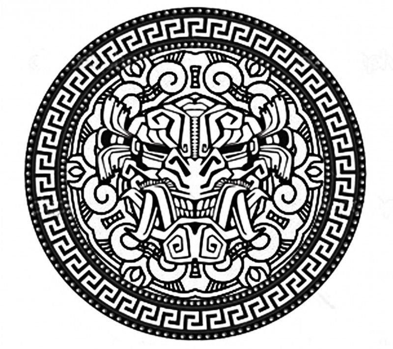 Орнаменты ацтеков Майя инков