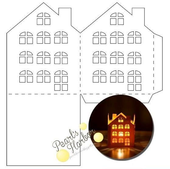 Объемный домик