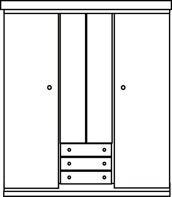 Шкаф раскраска