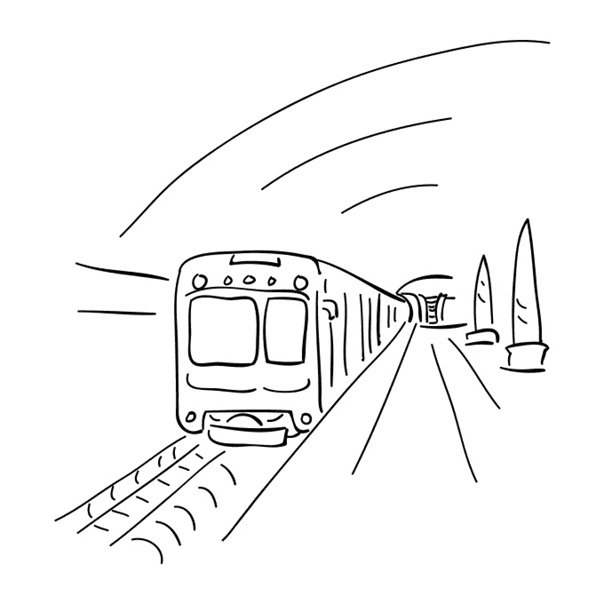 Раскраска метро